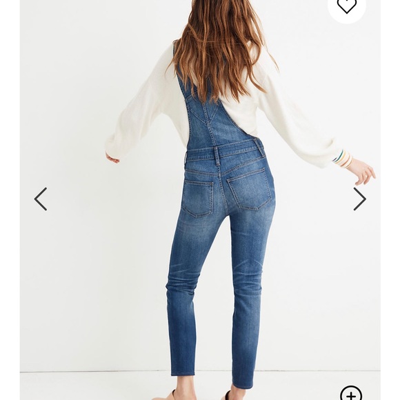 Madewell Skinny Overalls Jansing Wash Size XXS - Picture 3 of 6